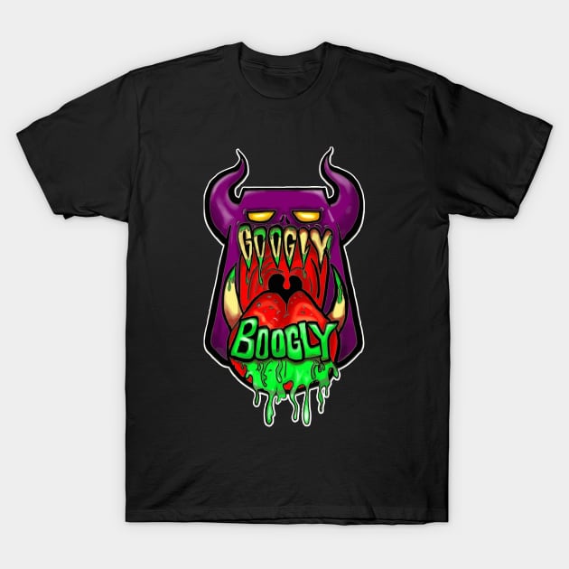 Googlt Boogly Monolits T-Shirt by FRYEMART